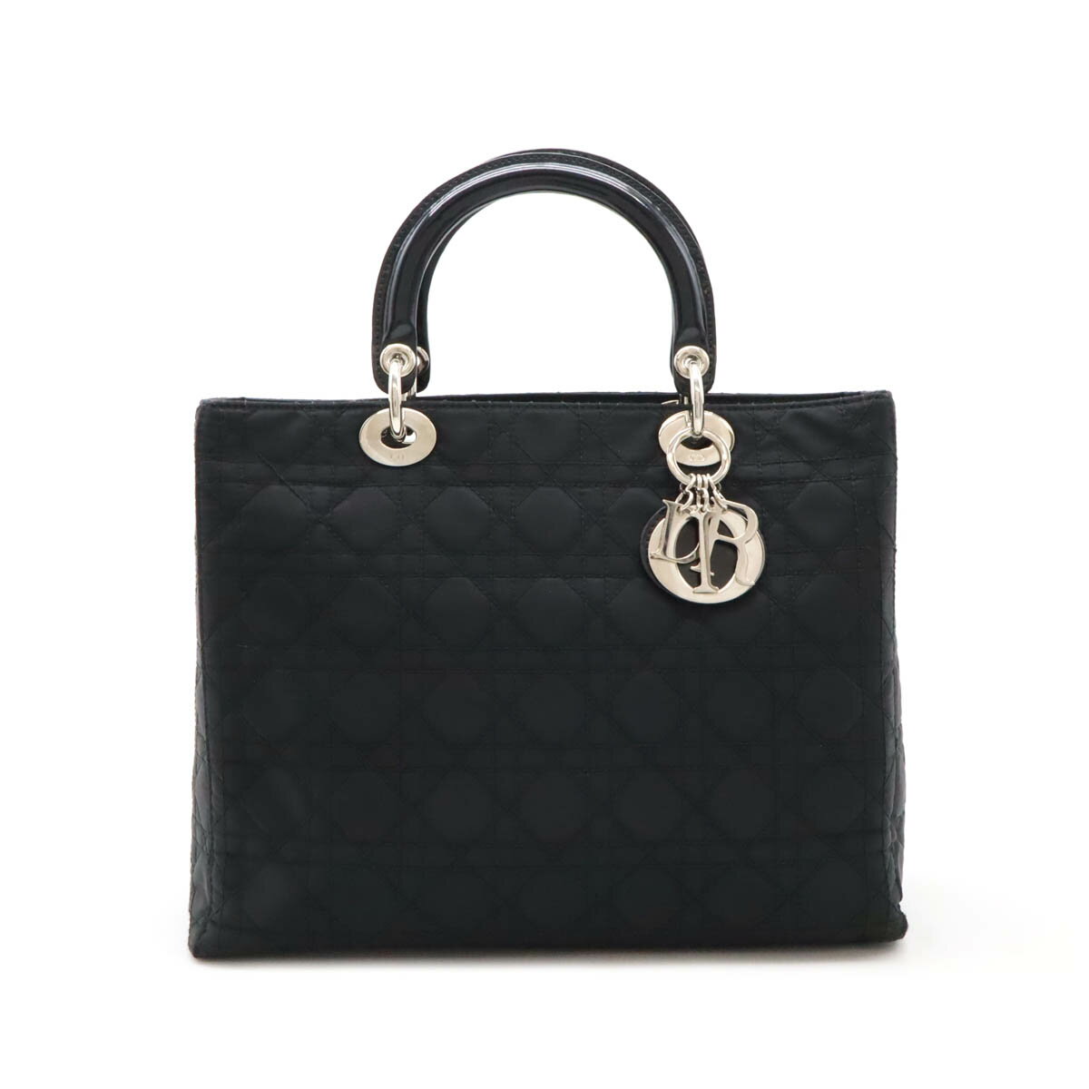 Dior 黒 キルティング ハンドバッグ