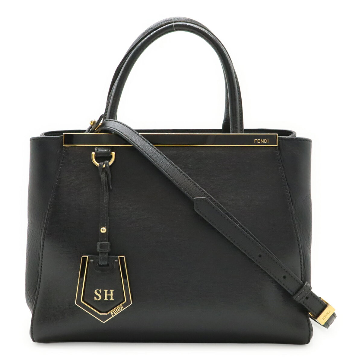 美品 フェンディFENDI トゥージュール 2way ショルダーバッグ トートバッグ FENDI（フェンディ） 2JOURS トゥージュール トートバッグ ショルダー
