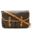 【バッグ】LOUIS VUITTON ルイ ヴィトン モノグラム ジベシエールGM ショルダーバッグ メッセンジャーバッグ 斜め掛け M42249 【中古】