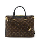 LOUIS VUITTON ルイ ヴィトン モノグラム パラス ハンドバッグ トートバッグ 2WAY ショルダー ノワール 黒 ブラック ゴールド金具 M427...