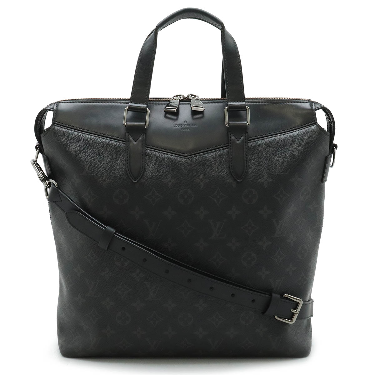 【バッグ】LOUIS VUITTON ルイ ヴィトン モノグラムエクリプス トート エクスプローラー ビジネスバッグ ブリーフケース 2WAY ショルダーバッグ M40567 【中古】