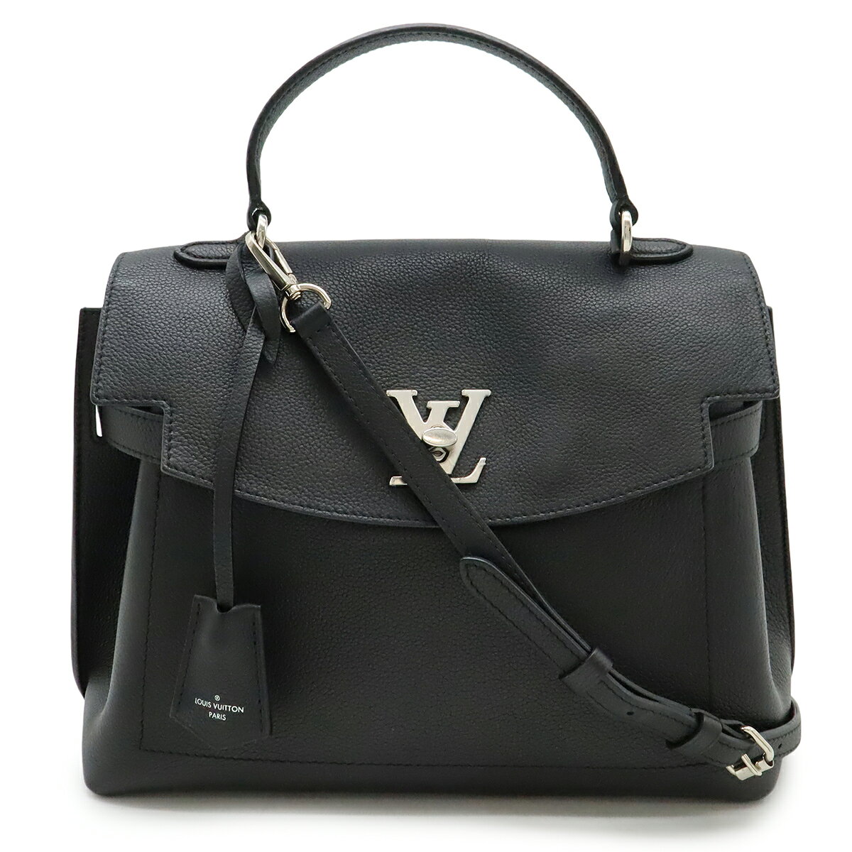 Rakuten - LOUIS VUITTON ルイ ヴィトン ロックミー エヴァー MM ハンドバッグ 2WAY ショルダーバッグ レザー ノワール 黒 ブラック M51395 【中古】