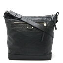 BALENCIAGA バレンシアガ クラシック デイ ショルダーバッグ セミショルダー 斜め掛け レザー ブラック 黒 340687 【中古】