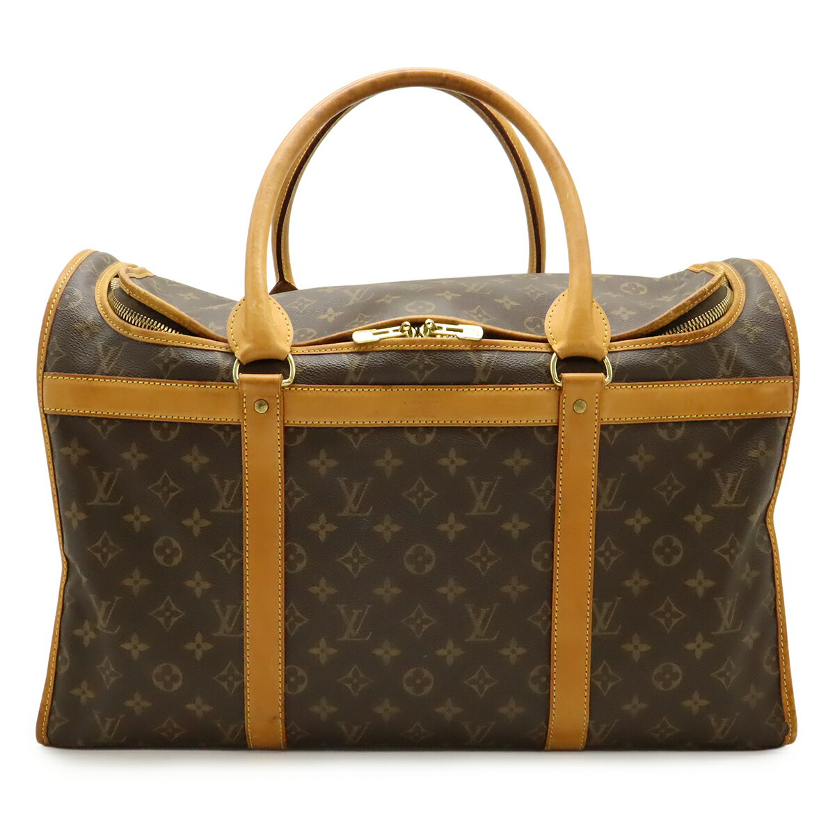 Rakuten - LOUIS VUITTON ルイ ヴィトン モノグラム サック シヤン50 中型犬用 キャリーバッグ ペットキャリー ペット用バッグ ボストンバッグ M42021 【中古】