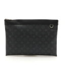 LOUIS VUITTON ルイ ヴィトン モノグラムエクリプス ポシェット ディスカバリー クラッチバッグ セカンドバッグ M62291 【中古】