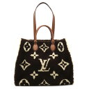 【バッグ】LOUIS VUITTON ルイ ヴィトン モノグラムテディ オンザゴー GM トートバッグ 2WAY ショルダーバッグ M55420 【中古】