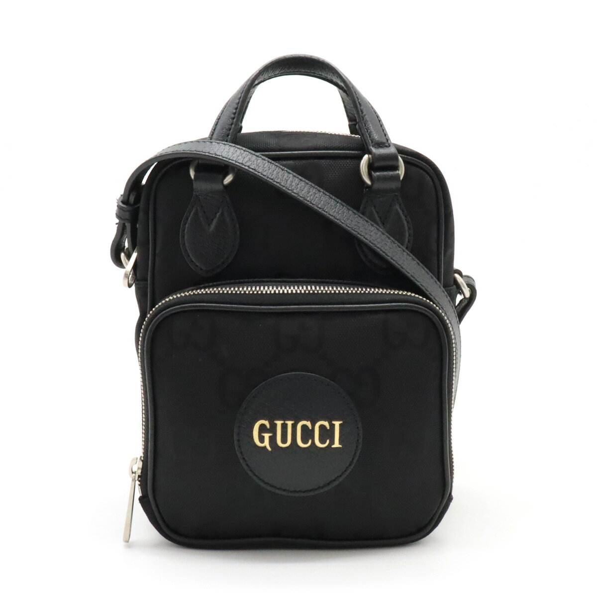 楽天Blumin 楽天市場店【バッグ】GUCCI グッチ Gucci Off The Grid ショルダーバッグ ポシェット 2WAY ハンドバッグ ナイロンキャンバス レザー ブラック 黒 625850 【中古】