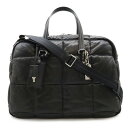 COACH コーチ ボストンバッグ ラージバッグ トラベルバッグ 旅行カバン 2WAY ショルダーバッグ キルティング ナッパレザー ブラック 黒 77131 ...