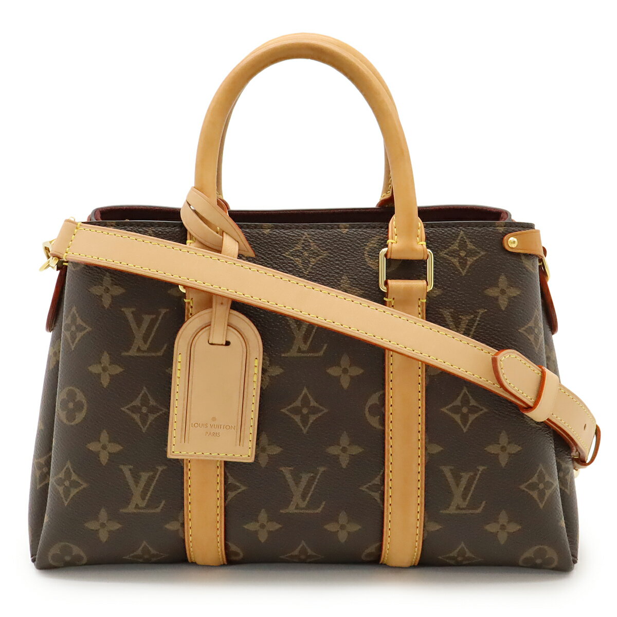 乐天商城 - LOUIS VUITTON ルイ ヴィトン モノグラム スフロBB ハンドバッグ 2WAY ショルダーバッグ 斜め掛け ブラウン 茶 M44815 【中古】