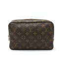 LOUIS VUITTON ルイ ヴィトン モノグラム トゥルーストワレット23 化粧ポーチ セカンドバッグ クラッチバッグ ポーチ 小物入れ M47524 【...