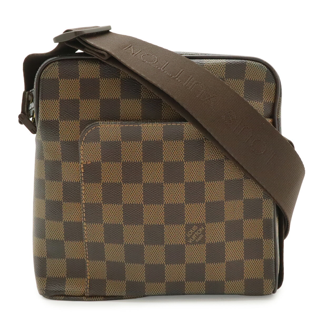 樂天商城 - LOUIS VUITTON ルイ ヴィトン ダミエ オラフPM ショルダーバッグ ポシェット 斜め掛け N41442 【中古】