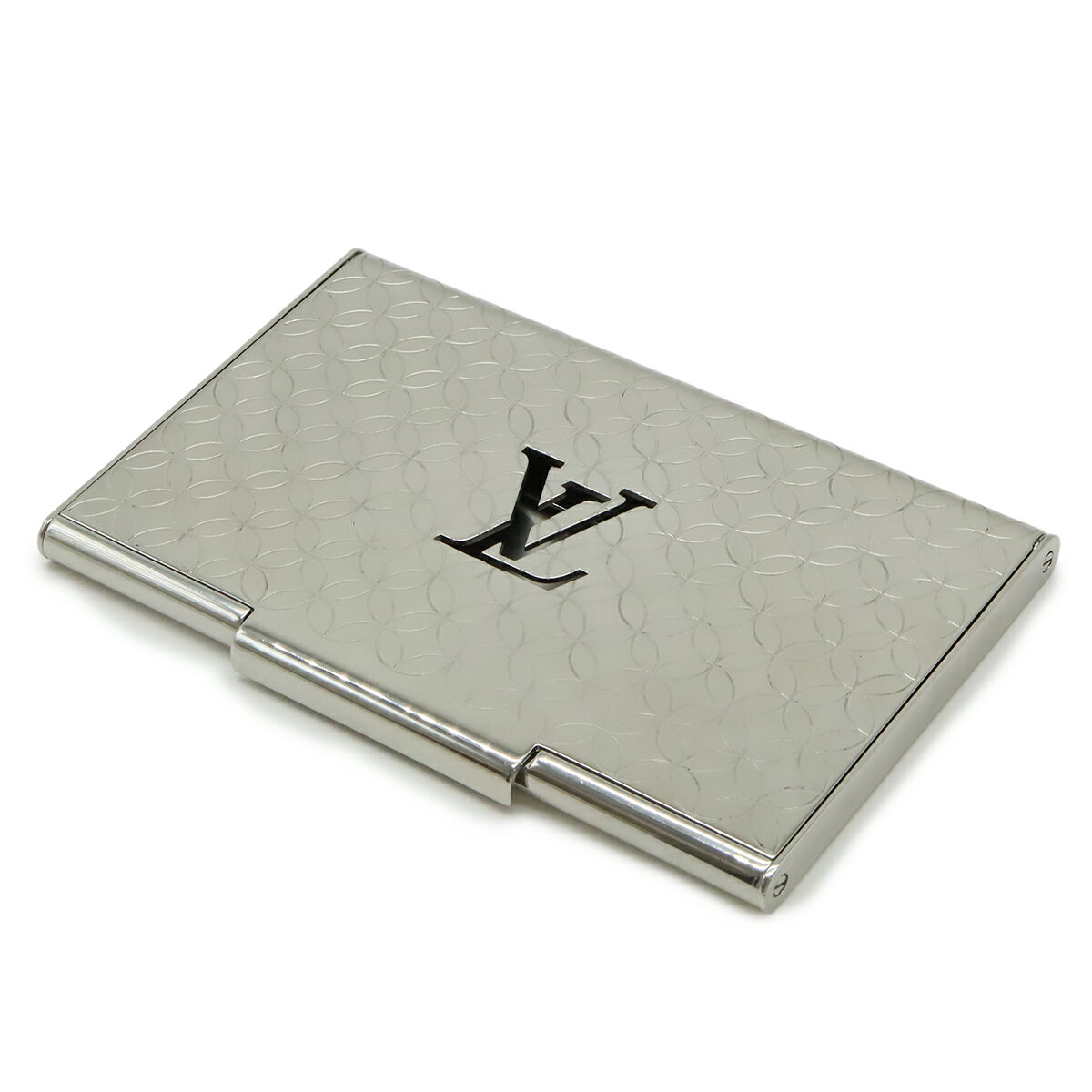 乐天商城 - LOUIS VUITTON ルイ ヴィトン ポルト カルト シャンゼリゼ カードケース 名刺入れ メタル シルバー M65227 【中古】