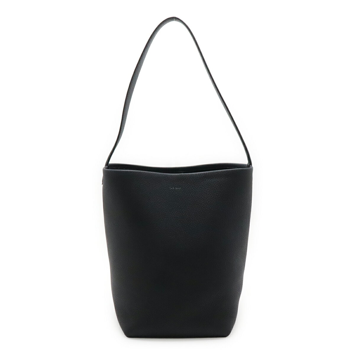 Rakuten - THE ROW ザ ロウ ミディアム パークトート MEDIUM N/S PARK TOTE 縦型 トートバッグ ショルダートート 肩掛け レザー ブラック系 黒 W1313L129 【中古】