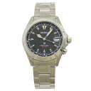 SEIKO セイコー PROSPEX プロスペックス アルピニスト ブラック文字盤 メンズ AT オートマ 腕時計 6R35-00E0 SBDC087 【中古】