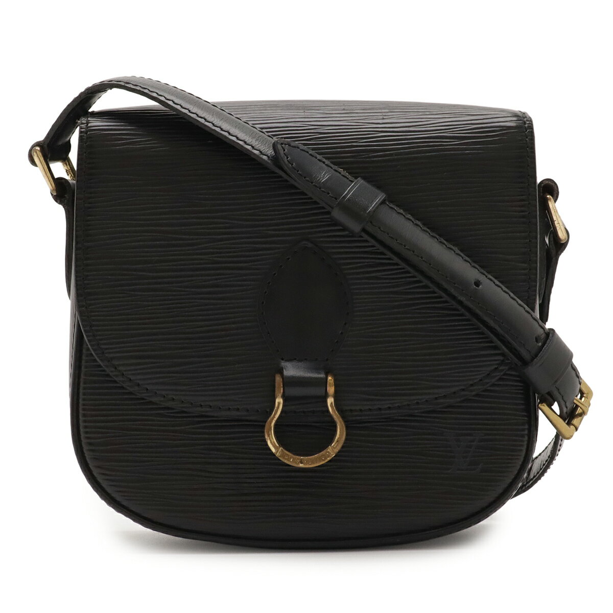 LOUIS VUITTON ルイ ヴィトン エピ ミニサンクルー ショルダーバッグ ポシェット 斜め掛け レザー ノワール 黒 ブラック ゴールド金具 M52212 【中古】
