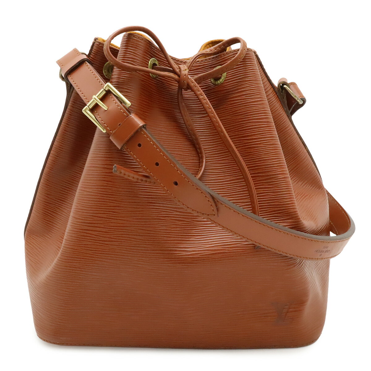 Rakuten - LOUIS VUITTON ルイ ヴィトン エピ プチノエ 巾着 ショルダーバッグ セミショルダー ワンショルダー 肩掛け ケニアブラウン M44103 【中古】