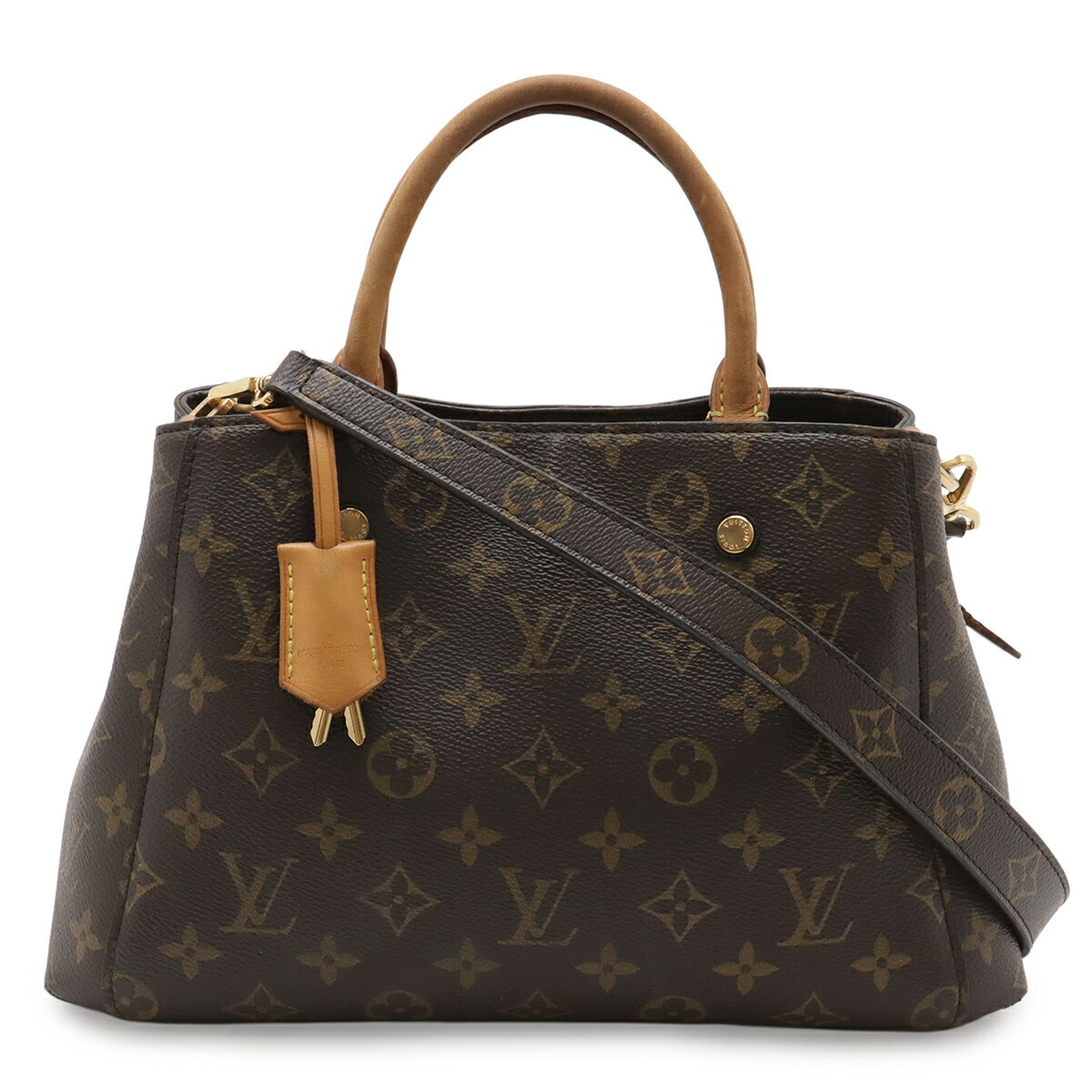 LOUIS VUITTON ルイ ヴィトン モノグラム モンテーニュBB ハンドバッグ 2WAY シ ...