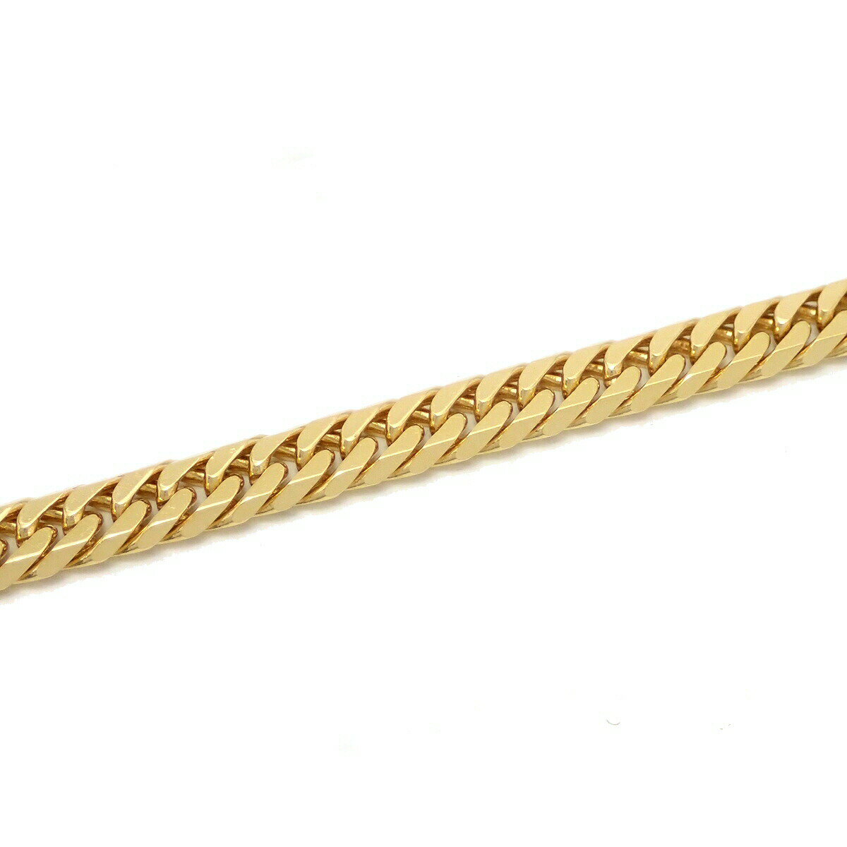 KIHEI 喜平 キヘイ ネックレス K18 18金 イエローゴールド 30.5g 50.5cm YG 6面W ダブル 日本造幣局検定マーク入り 30g 前後 【中古】