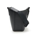 BALENCIAGA バレンシアガ アワーグラス ショルダーバッグ ポシェット 斜め掛け レザー ブラック 黒 644722 【中古】