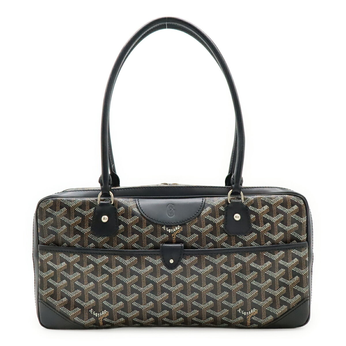 GOYARD ゴヤール サンマルタン ショルダーバッグ セミショルダー 肩掛け ミニボストン コーティングキ..