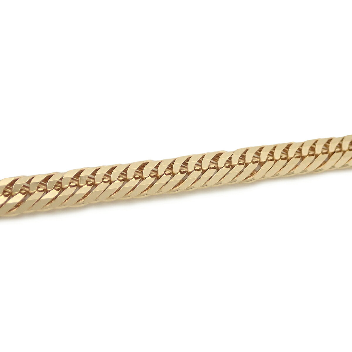 Rakuten - KIHEI 喜平 キヘイ ネックレス K18 18金 ゴールド 33.4g 55.0cm YG 12面T トリプル Mカット 日本造幣局検定マーク入り 30g 前後 【中古】