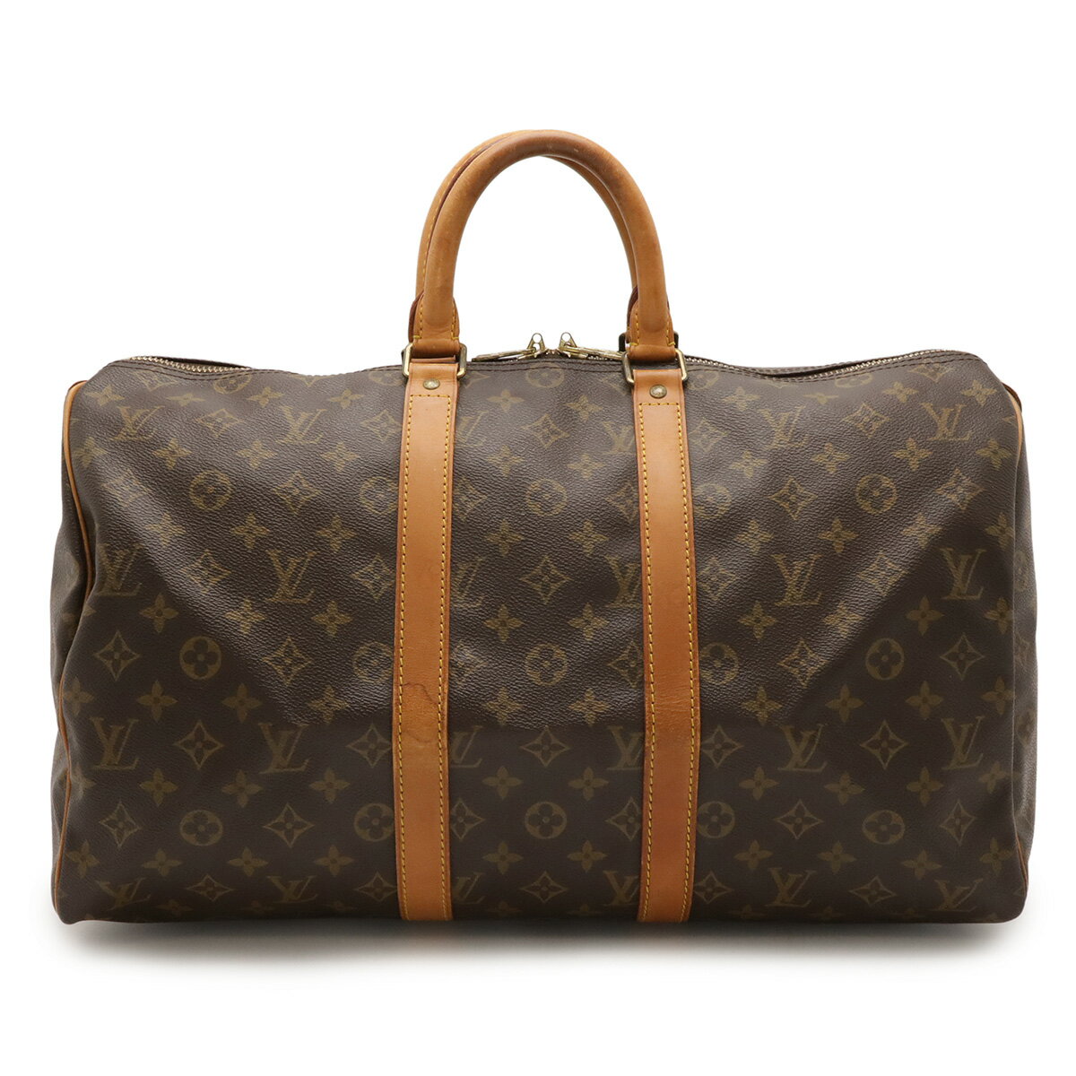 LOUIS VUITTON ルイ ヴィトン モノグラム キーポル45 ボストンバッグ ハンドバッグ 旅行カバン トラベルバッグ M41428 【中古】