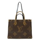 LOUIS VUITTON ルイ ヴィトン モノグラムジャイアント オンザゴーMM トートバッグ ショルダーバッグ 2WAY ハンドバッグ M45321 【中古...