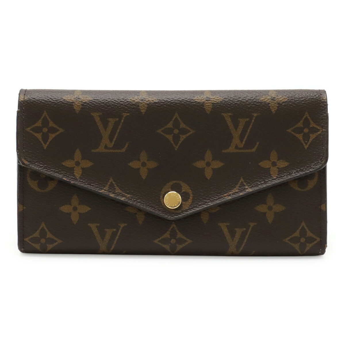 LOUIS VUITTON ルイ ヴィトン モノグラム ポルトフォイユ サラ 2つ折長財布 二つ折り ...