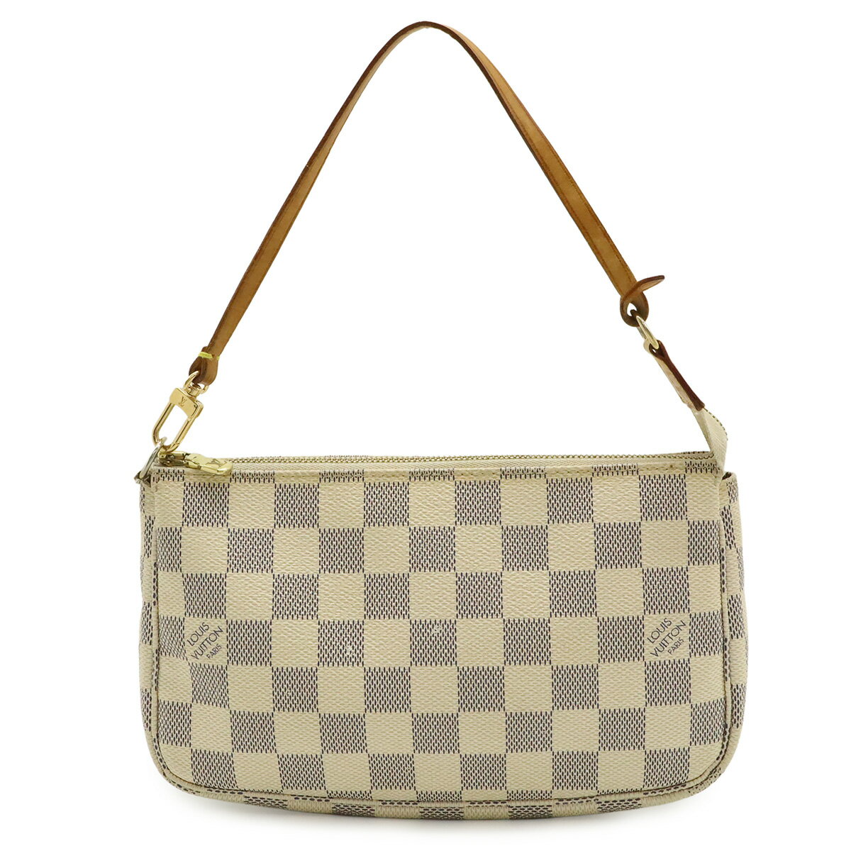 Rakuten - LOUIS VUITTON ルイ ヴィトン ダミエアズール ポシェット アクセソワール アクセサリーポーチ パーティーバッグ N41207 【中古】