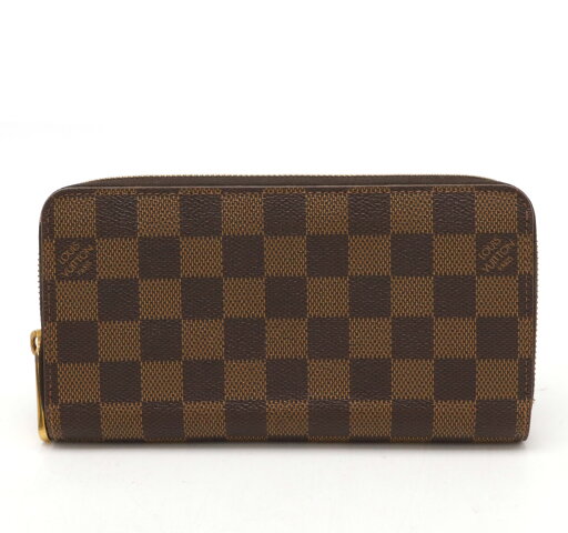 LOUIS VUITTON ルイ ヴィトン ダミエ ジッピーウォレット ラウンドファスナー 長財布 新型 N41661 【中古】 LOUIS VUITTON ルイ ヴィトン ダミエ ジッピーウォレット ラウンドファスナー 長財布 新型 N41661 【中古】