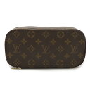 LOUIS VUITTON ルイ ヴィトン モノグラム トゥルース ブラシュGM コスメポーチ 化粧ポーチ メイクポーチ トラベルポーチ M47505 【中古】