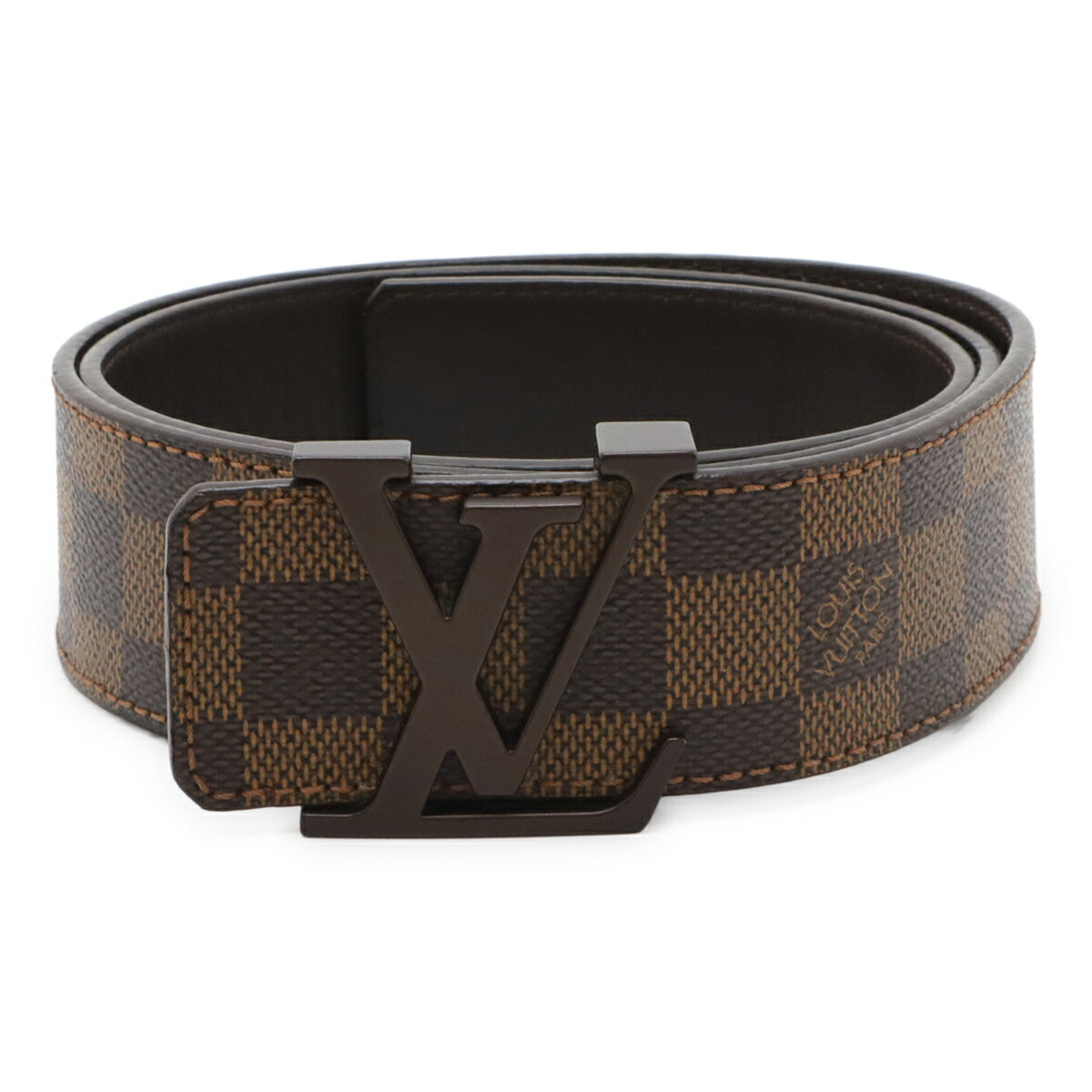 Rakuten - LOUIS VUITTON ルイ ヴィトン ダミエ サンチュール LV イニシアル 40MM ベルト メンズ #85 M9807V 【中古】