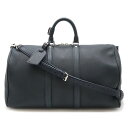 LOUIS VUITTON ルイ ヴィトン ナクソス キーポル バンドリエール45 ボストンバッグ 2WAY ショルダーバッグ トラベルバッグ ブルーマリーン ...