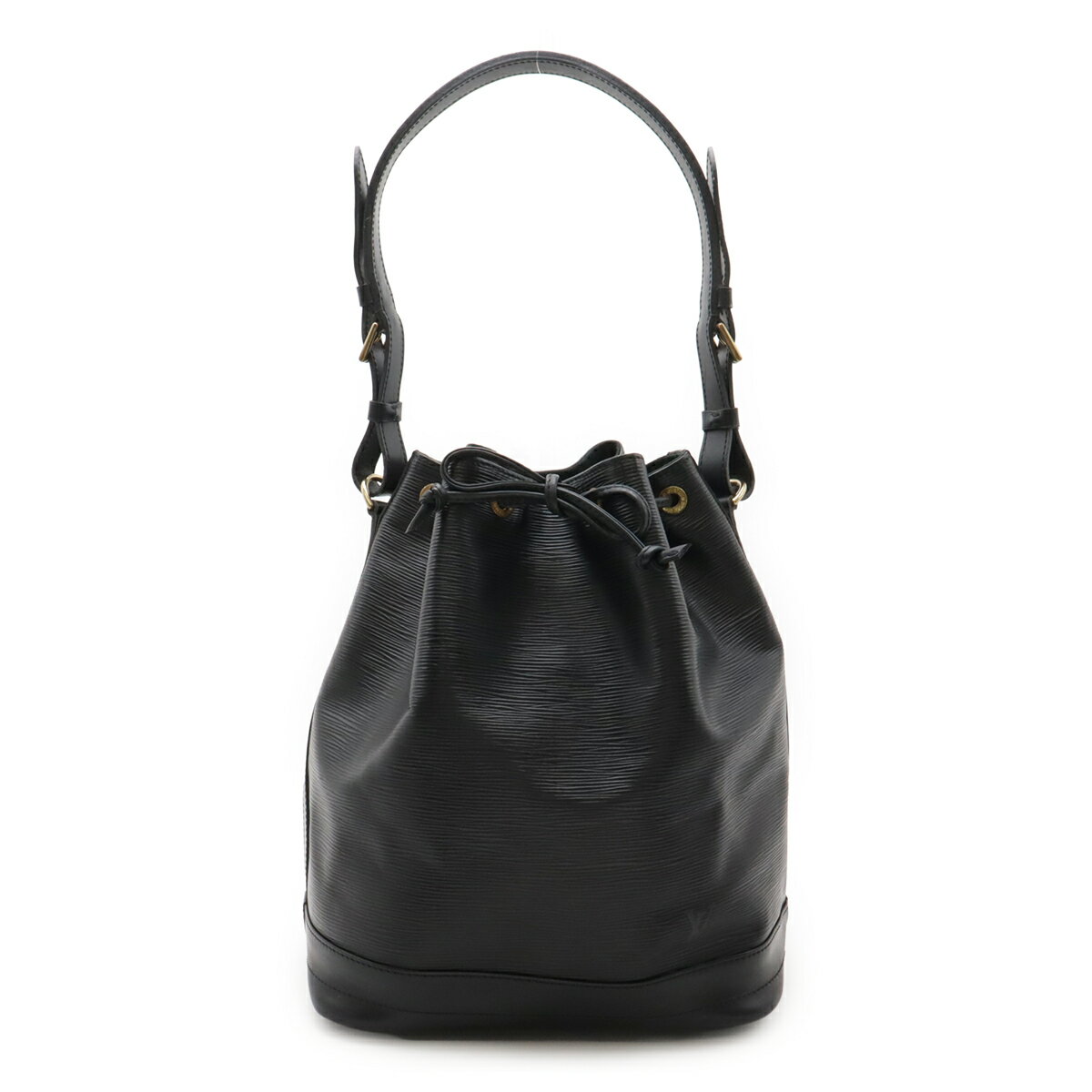 LOUIS VUITTON - LOUIS VUITTON ルイ ヴィトン エピ ノエ ショルダーバッグ ワンショルダー セミショルダー 巾着 ノワール 黒 ブラック ゴールド金具 M59002 【中古】