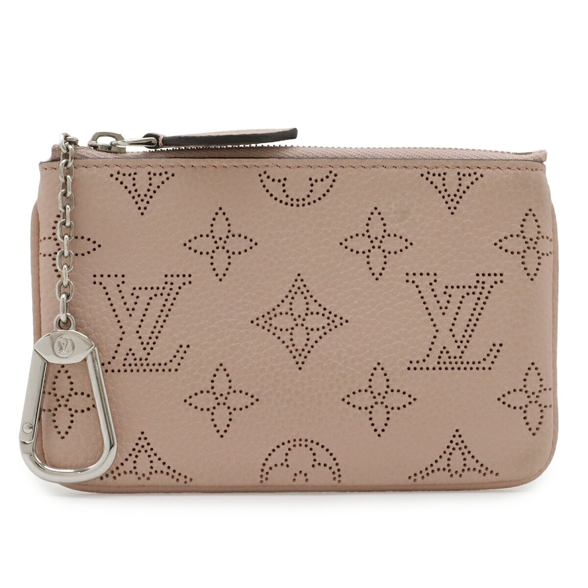 Rakuten - LOUIS VUITTON ルイ ヴィトン モノグラムマヒナ ポシェット クレ コインケース 小銭入れ コインパース マグノリア ピンク キーフック付き M69508 【中古】