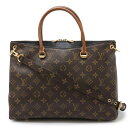 LOUIS VUITTON ルイ ヴィトン モノグラム パラス ハンドバッグ 2WAY ショルダーバッグ セミショルダー 肩掛け ノワール 黒 ブラック M41...