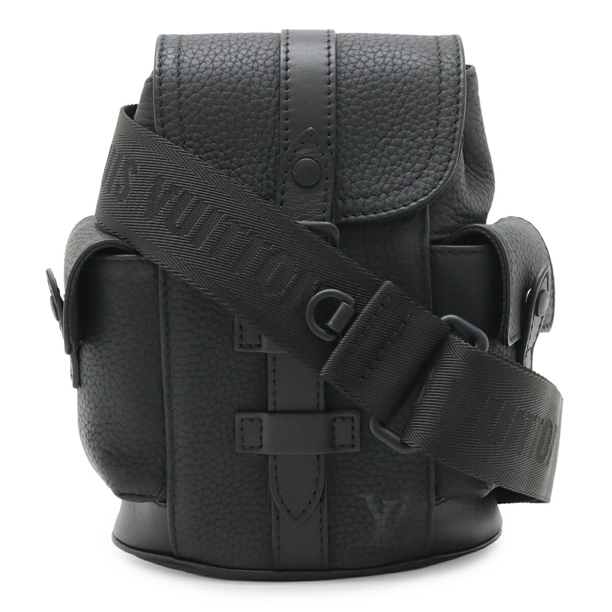 Rakuten - LOUIS VUITTON ルイ ヴィトン トリヨン クリストファーXS ショルダーバッグ クロスボディ スリング レザー ノワール 黒 ブラック M58495 【中古】