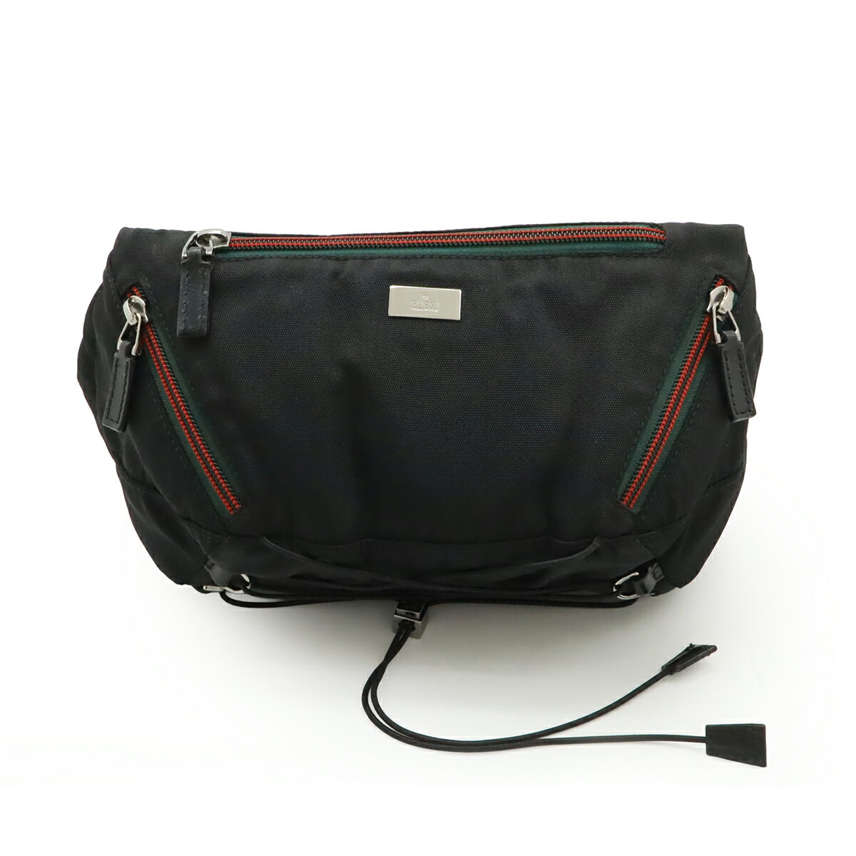 GUCCI グッチ GGナイロン ボディバッグ ショルダー ウェストポーチ GUCCI】グッチ『GGナイロン ウエストポーチ』449182 メンズ ボディ