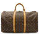 【バッグ】LOUIS VUITTON ルイ ヴィトン モノグラム キーポル50 ボストンバッグ 旅行カバン トラベルバッグ ハンドバッグ M41426 【中古】