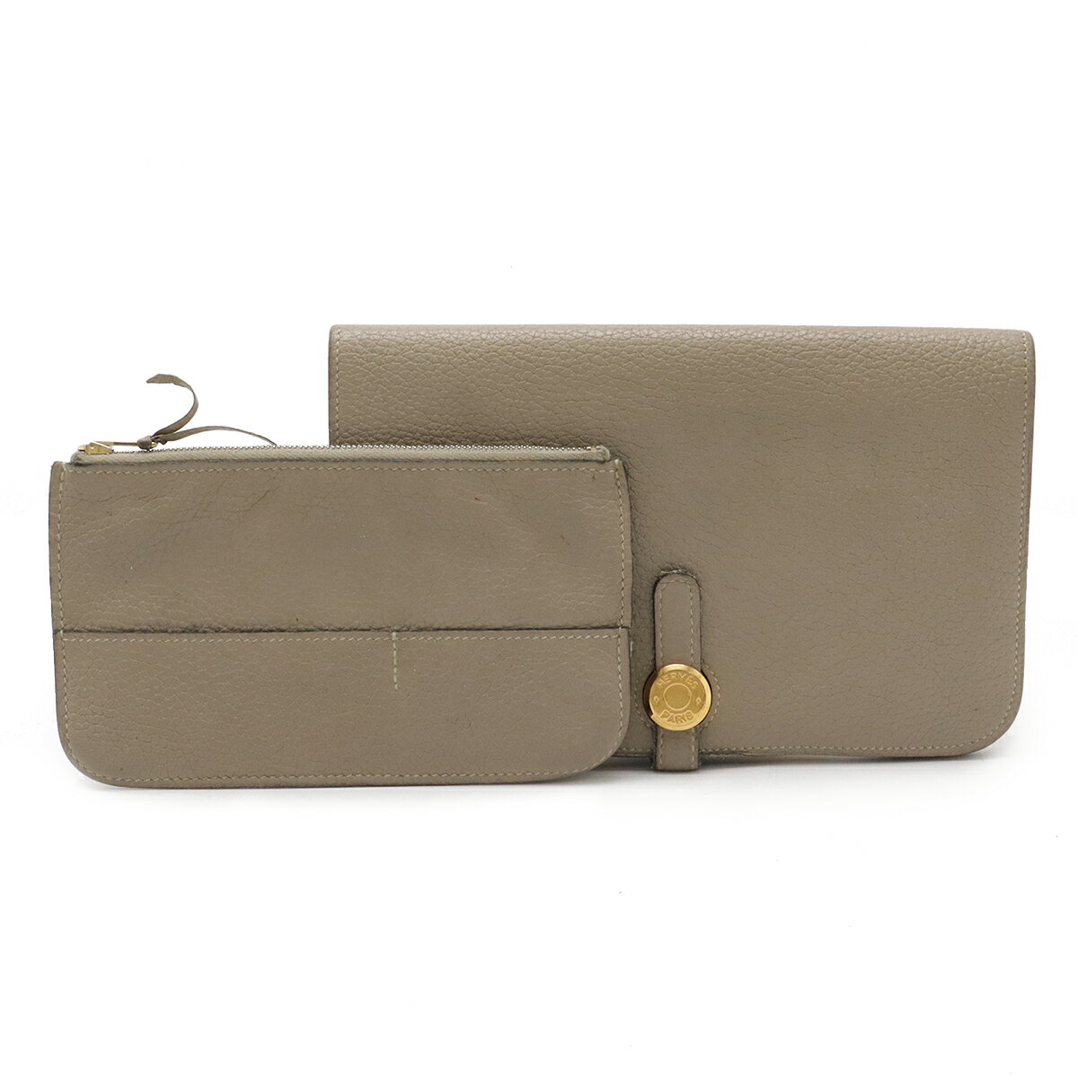 エルメス ドゴン GM 二つ折り 長財布 小銭入れ HERMES エルメス ドゴン GM 2つ折り 長財布