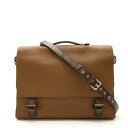 LOUIS VUITTON ルイ ヴィトン モノグラム ブリーフケース ビジネスバッグ 書類カバン 2WAY ショルダーバッグ トリヨンレザー ブラウン M50144 【中古】(4)