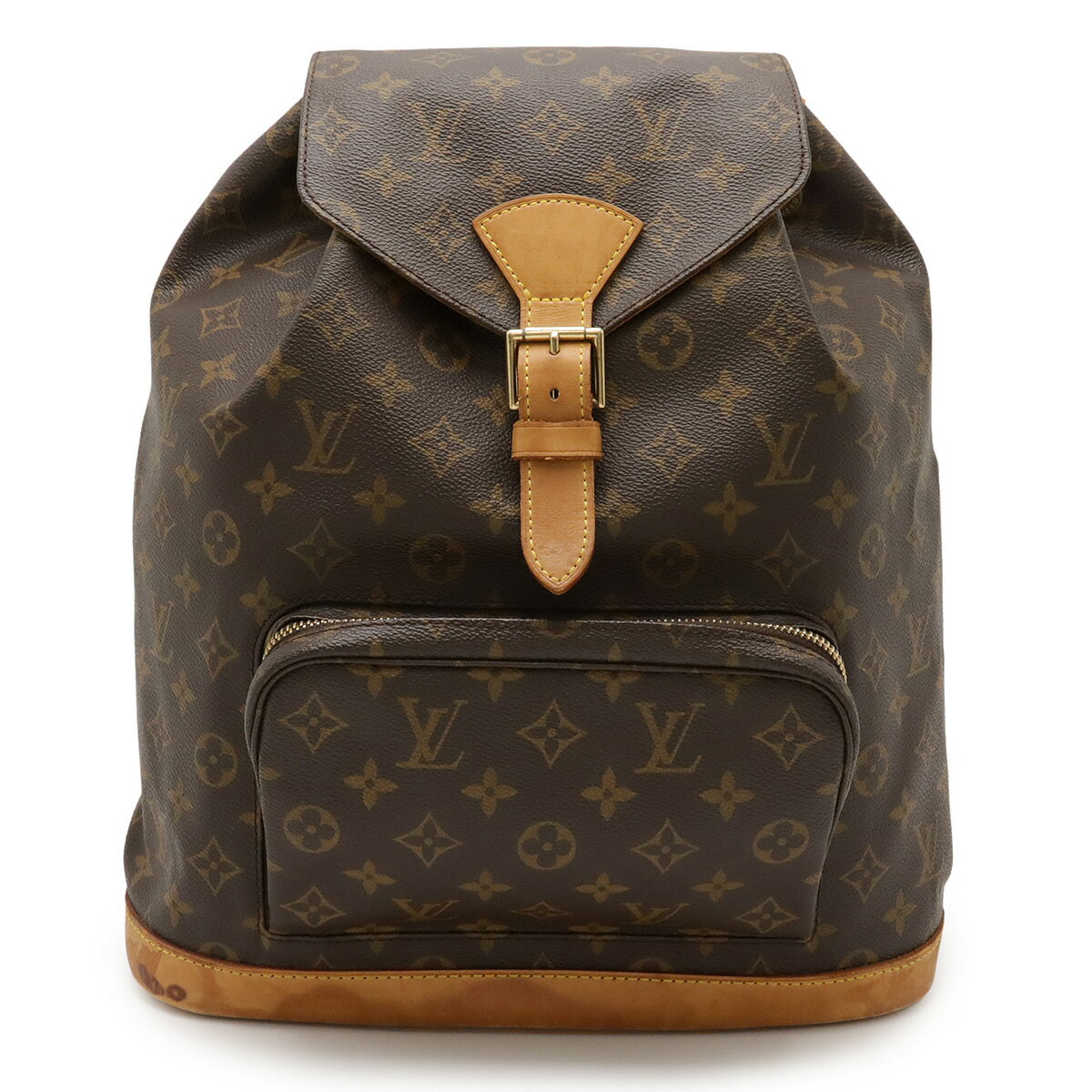 LOUIS VUITTON ルイ ヴィトン モノグラム モンスリGM リュックサック バッグパック ショルダーバッグ M51135 【中古】