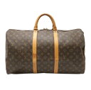 LOUIS VUITTON ルイ ヴィトン モノグラム キーポル50 ボストンバッグ 旅行カバン トラベルバッグ ハンドバッグ M41426 【中古】