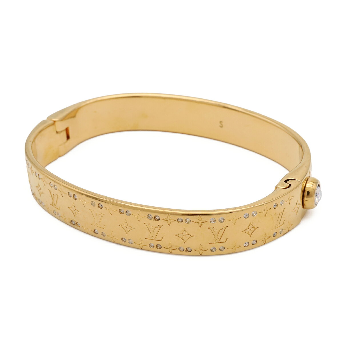 LOUIS VUITTON バングル　ルイヴィトン　希少　ラインストーン　中古 楽天市場】ルイヴィトン（種類（宝石）ラインストーン）（ジュエリー