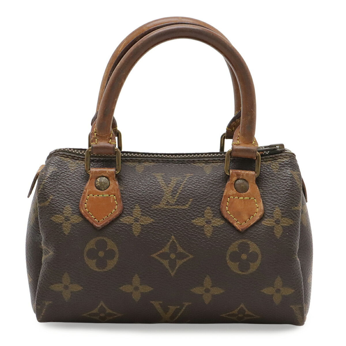 乐天商城 - LOUIS VUITTON ルイ ヴィトン モノグラム ミニスピーディ ハンドバッグ ミニバッグ ポーチ 小物入れ M41534 【中古】