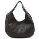 【バッグ】BOTTEGA VENETA ボッテガ ヴェネタ ボッテガベネタ ハンドバッグ ショルダーバッグ セミショルダー 肩掛け レザー ダークブラウン 125787 【中古】