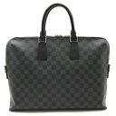 【バッグ】LOUIS VUITTON ルイ ヴィトン ダミエグラフィット PDJ ポルトドキュマン ジュール ビジネスバッグ ブリーフケース ショルダー欠品 N48224 【中古】