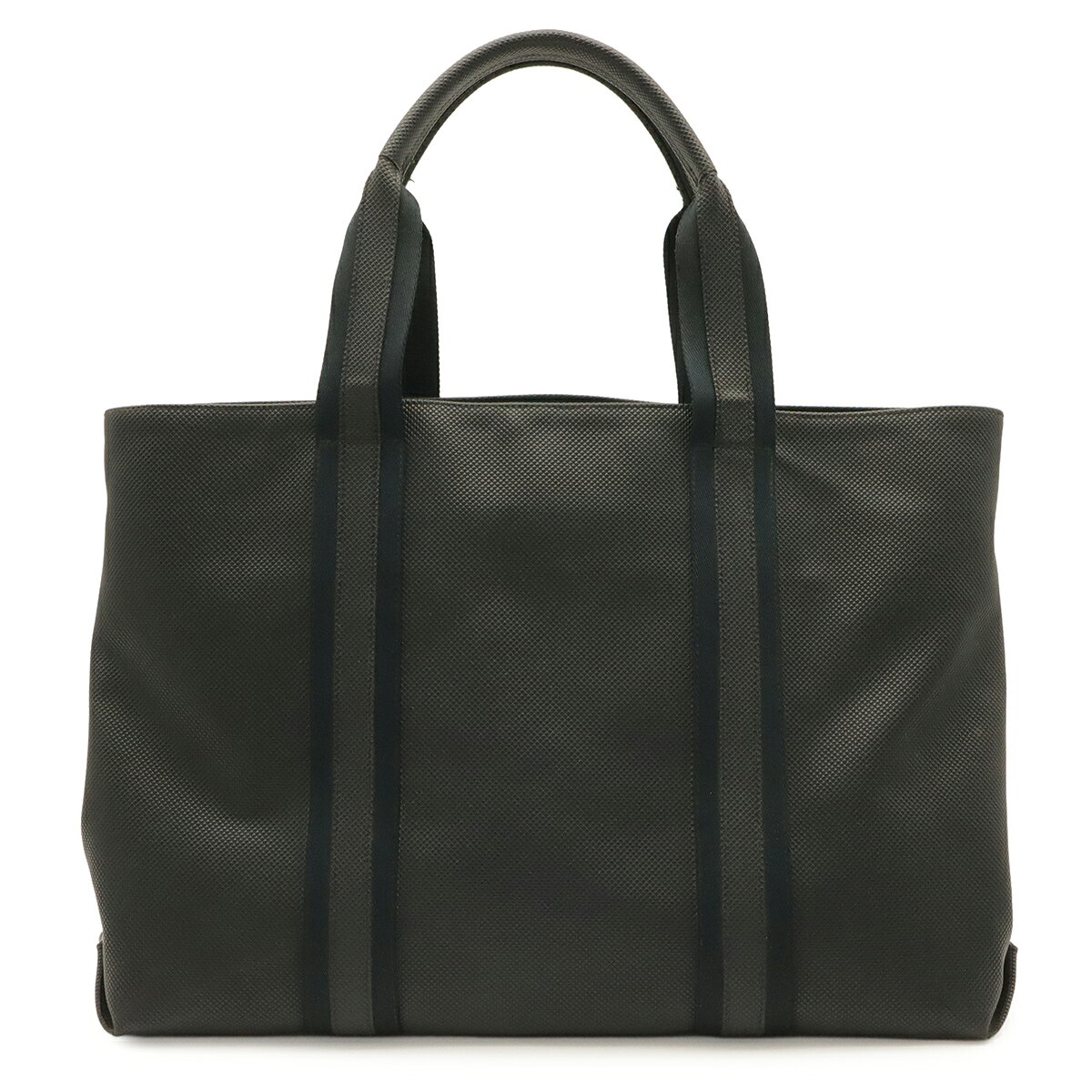 BOTTEGA VENETA ボッテガ ヴェネタ ボッテガベネタ マルコポーロ トートバッグ ショルダーバッグ PVC ネイビーブラック系 152222 V0701 1000 【中古】