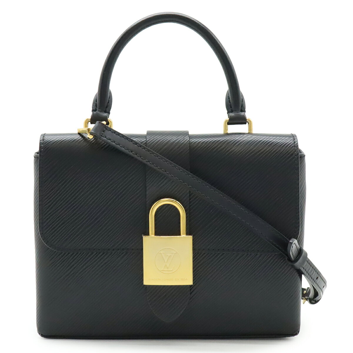 Rakuten - LOUIS VUITTON ルイ ヴィトン エピ ロッキー BB ハンドバッグ ミニバッグ 2WAY ショルダーバッグ 斜め掛け ノワール 黒 ブラック M44141 【中古】