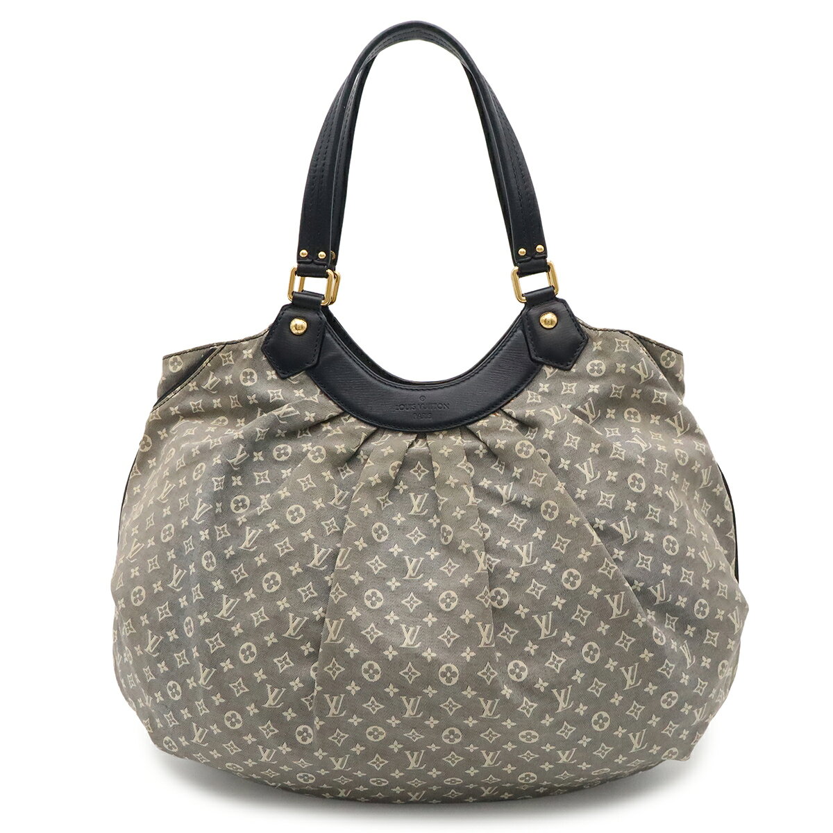 LOUIS VUITTON ルイ ヴィトン モノグラムイディール ファンタジー トートバッグ ショルダーバッグ ショルダートート アンクル 紺 ネイビー M40409 【中古】